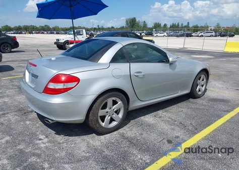 2006 Mercedes-Benz Slk 280 из США, поврежденный, VIN WDBWK54F36F128088